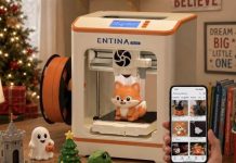 【折后$179.99 包邮】Entina Tina2C 智能儿童新手3D打印机
