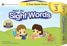 【折后$6.99 Prime包邮】Meet the Sight Words Level 3 常见词分级阅读绘本 12册装