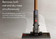 【折后$199.99 包邮】Dyson PencilWash™ 无绳硬质地板洗地机