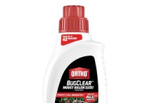 可对付235种常见害虫!【折后$5.4 Prime包邮】Ortho BugClear 户外草坪杀虫浓缩液 32oz