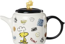 【折后$31.04 Prime包邮】Lenox Chef Snoopy 史努比陶瓷茶壶 40oz