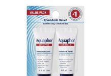 【折后$5.99 Prime包邮】Aquaphor 润唇修护霜 两支装!
