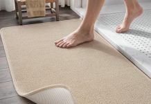 【折后$6.99 Prime包邮】超强吸水速干浴室地垫