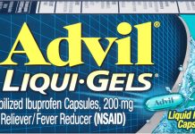 两种折扣!【折后$2.14 Prime包邮】Advil Liqui-Gels 布洛芬成人止痛退烧液体胶囊 200mg 40粒