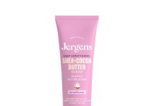 【折后$3.84 Prime包邮】Jergens 维生素B3+E乳木果可可脂身体乳 8.5oz