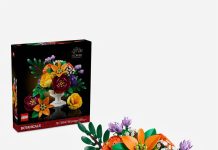 史低!【折后$62.04 包邮】LEGO 乐高植物系列永生花摆件积木 1161片