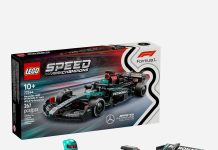 【折后$19.99 Prime包邮】LEGO 乐高F1梅赛德斯奔驰赛车积木 267片