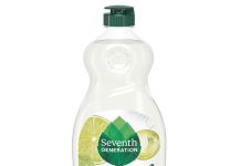 【折后$2.39 Prime包邮】Seventh Generation 植物基洗洁精 19oz