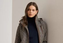 29折新低!【折后$70.43 包邮】Lauren Ralph Lauren 女士连帽绗缝夹克 4色选