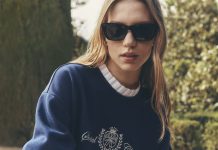 【折后$33.98 包邮】LOFT Paris Hotel 褶皱领假两件卫衣