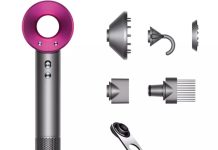 6折!【折后$299.99 包邮】Dyson Supersonic 吹风机+含底座+造型套组