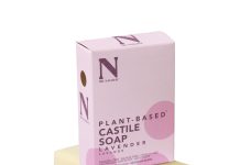 【折后$3.29 Prime包邮】Dr. Natural Castile 薰衣草天然面部身体头发多用途清洁皂 5oz