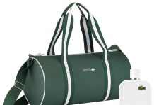 买香水送包!【折后$81.60包邮】Lacoste 法国鳄鱼白锐男士淡香水礼盒