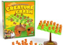 【折后$6.49 Prime包邮】Creature Crash 卡皮巴拉平衡桌游