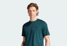 L码捡漏!【折后$10.2 包邮】adidas Train Essentials 男士训练运动短袖T恤
