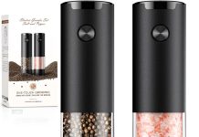 【折后$9.99 Prime包邮】自动电动盐胡椒研磨器2件套