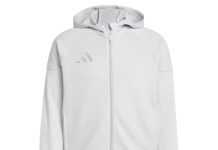 女生也能穿哦!【折后$22.2 包邮】adidas Tiro 25 男士全拉链运动连帽卫衣