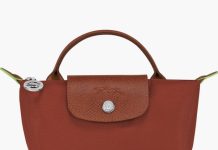 【折后$89.97 包邮】Longchamp经典Le Pliage系列化妆包