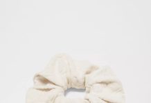 【折后$9 包邮】Lululemon Terry Jacquard 提花毛圈布加大款发圈 两色选