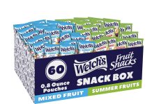 【折后低至$7.66 Prime包邮】Welch’s 混合水果软糖零食 60包!
