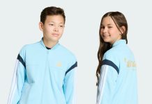 【折后$13.2 包邮】adidas House of Tiro 儿童宽松运动立领夹克