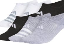 【折后$13.19 Prime包邮】adidas Superlite 超低帮隐形运动袜 6双装
