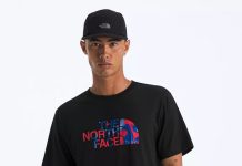 断码捡漏!【折后$13.93】The North Face 男士USA印花纯棉短袖T恤 两色选