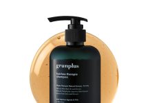 【折后$15.59 Prime包邮】JAYJUN Grunplus 草本头皮护理生发洗发水 8.45 fl oz