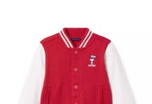 6m-12岁!【折后$27.59 限时包邮】Janie and Jack 史努比棒球夹克外套