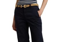 半价!【折后$76.97】Lauren Ralph Lauren 女士高腰微喇休闲裤