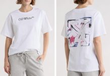 【折后$99.97 包邮】Off-White 时尚大标短袖!两色选!