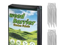 【折后$11.99 Prime包邮】高强度编织防草布 4FT x 100FT!