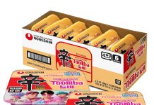 【折后$6.36 Prime包邮】Nongshim Toomba 农心辛拉面奶油芝士拌面 3.73oz×6碗