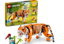 【折后$34.99 Prime包邮】LEGO Creator 3合1 老虎与百变动物积木套组 31129