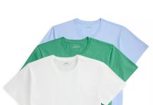 【折后$33】Polo Ralph Lauren 男士经典纯棉圆领打底T恤 3件装