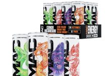 【折后$8.99 Prime包邮】 MAC Energy 四合一能量饮料 12瓶!