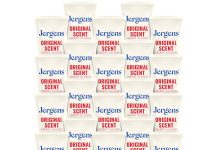 【折后$11 Prime包邮】Jergens 樱桃杏仁香滋润身体乳 2oz×20瓶