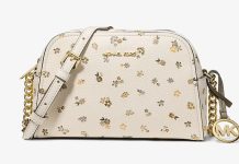 1.5折!【折后$55.99 包邮】Michael Kors Ashton 印花小号相机斜挎包