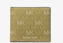 1.9折!【折后$23.99 包邮】Michael Kors Cooper 男士老花对折短款钱包