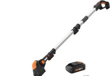 【折后$90.24 包邮】WORX WG252 20V 无线伸缩杆绿篱修剪机 20英寸