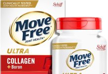 这样拍太划算了!今晚结束错过拍大腿!【折后$50.64 包邮】Move Free 维骨力三重关节养护片 64片*3瓶!
