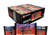 【折后$25.6 Prime包邮】Nongshim Shin Ramyun Black 农心韩式辣牛肉方便面 16包