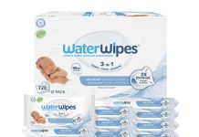 【折后$33.72 Prime包邮】WaterWipes 99.9%纯水婴儿湿巾 12包 720片装!