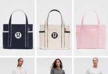 新款来了!【$38 包邮】Lululemon Daily Multi-Pocket 迷你帆布托特包 6.5L 3色选