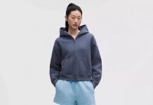 新色下折!【折后$84 包邮】lululemon Steady State SuperLoft 女士全拉链连帽卫衣 3色选