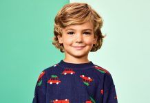 【折后$24】Hanna Andersson 儿童节日华夫格圆领卫衣 4款选
