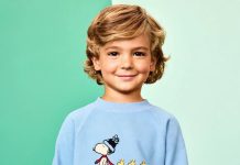 【折后$26.4】Hanna Andersson Peanuts 史努比联名儿童节日毛圈卫衣 两款选