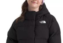 XS/S码捡漏!【折后$30.97】The North Face 女童600蓬保暖连帽羽绒服