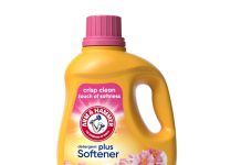 洗衣清洁柔顺一步搞定!【折后$6.8 Prime包邮】ARM & HAMMER 3合1洗衣液柔顺剂 约77次用量