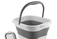 【折后$13.39 Prime包邮】可折叠足浴盆 15L!